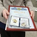 Руководителю Кременчугского филиала МАН вручили нагрудный знак «Василий Сухомлинский»