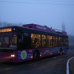 У Кременчуці на маршрут вийшли тролейбуси на автономному ходу