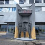 На территории Чернобыльской АЭС установили памятник полтавчанину Александру Лелеченко