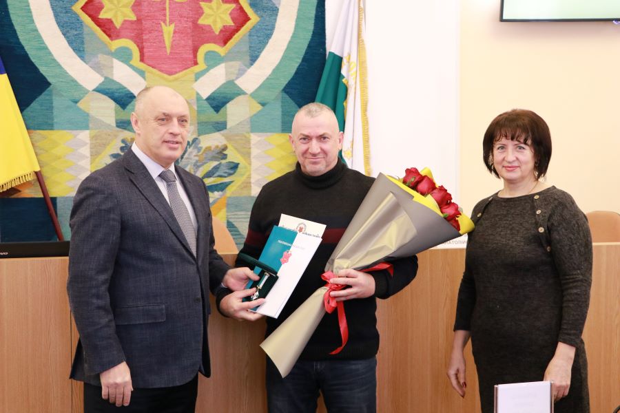 Старосту Полтавської громади нагородили за порятунок людини