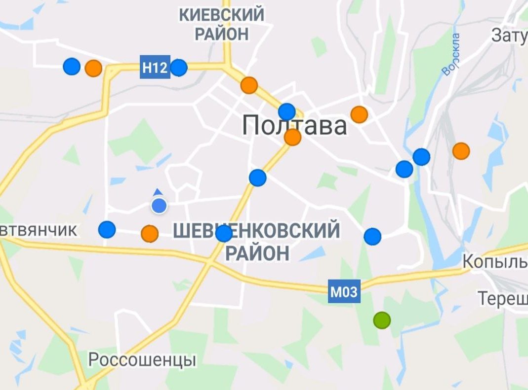 На Полтавщині впроваджують GPS-моніторинг громадського транспорту