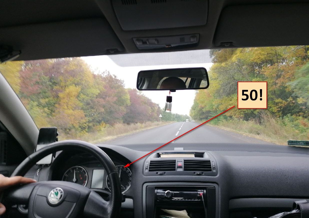 Полтавським водіям нагадують про необхідність дотримуватися швидкісного режиму в межах населених пунктів