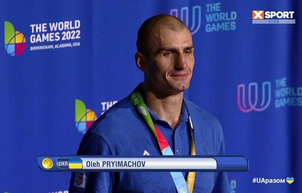 (Ua) Олег Приймачов із Полтавщини вдруге здобув «золото» на Всесвітніх іграх