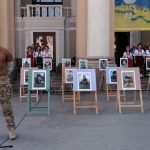 У Полтаві організували виставку портретів загиблих «азовців» (фото)