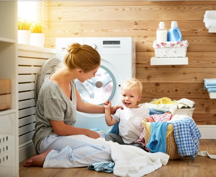 Как поддерживать чистоту, если в доме есть малыш