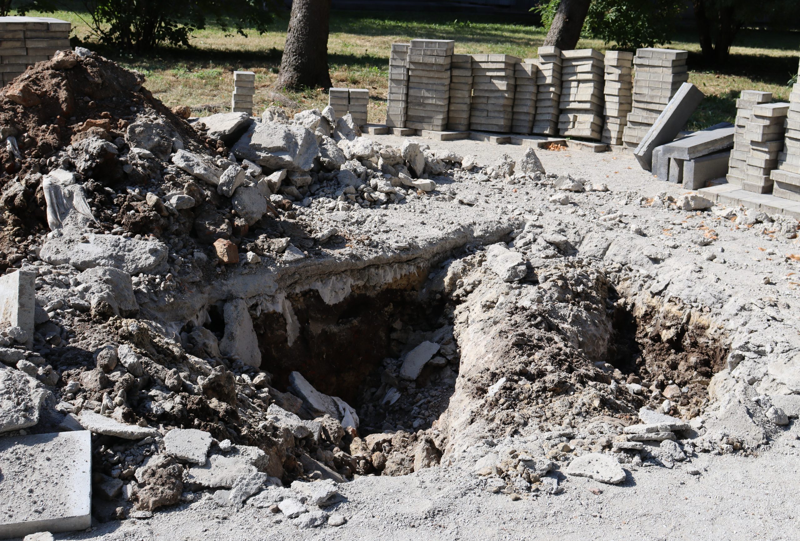 (Ua) Під майбутнім пам’ятником Сковороді в Полтаві знайшли історичні артефакти