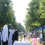 На Алеї пам’яті в Полтаві освятили нещодавно встановлені щити з інформацією про загиблих захисників Українивців