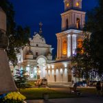 (Ua) Напередодні Дня міста в Полтаві підсвітили кілька локацій