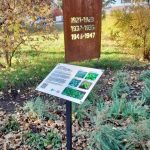 (Ua) У Полтаві встановили інформаційну табличку про рослини, які рятували людей від голоду в 1932-1933 роках