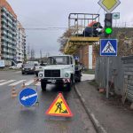 В обласному центрі збили світлофор на Панянці