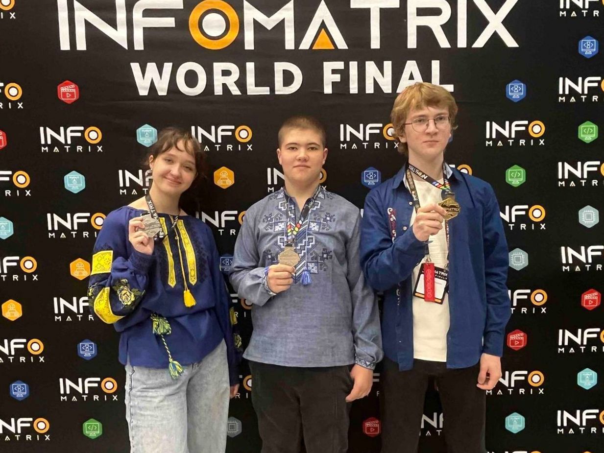 INFOMATRIX 2026: полтавський ліцеїст виборов срібло в міжнародному змаганні