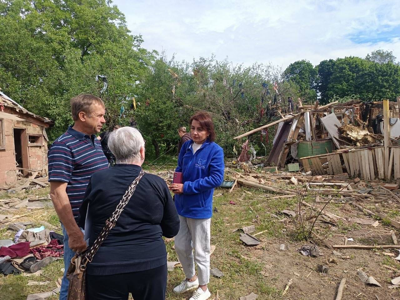 (Ua) Нічна атака ворожих дронів: у Полтавській громаді пошкоджено 7 будинків, 2 господарчі споруди, травмована людина