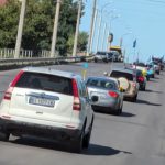 (Ua) У Полтаві долучилися до національного автопробігу з нагоди 35-річчя Незалежності України