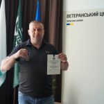 (Ua) Директорові КЗ «Ветеранський центр Полтави» вручили «Комбатантський хрест»